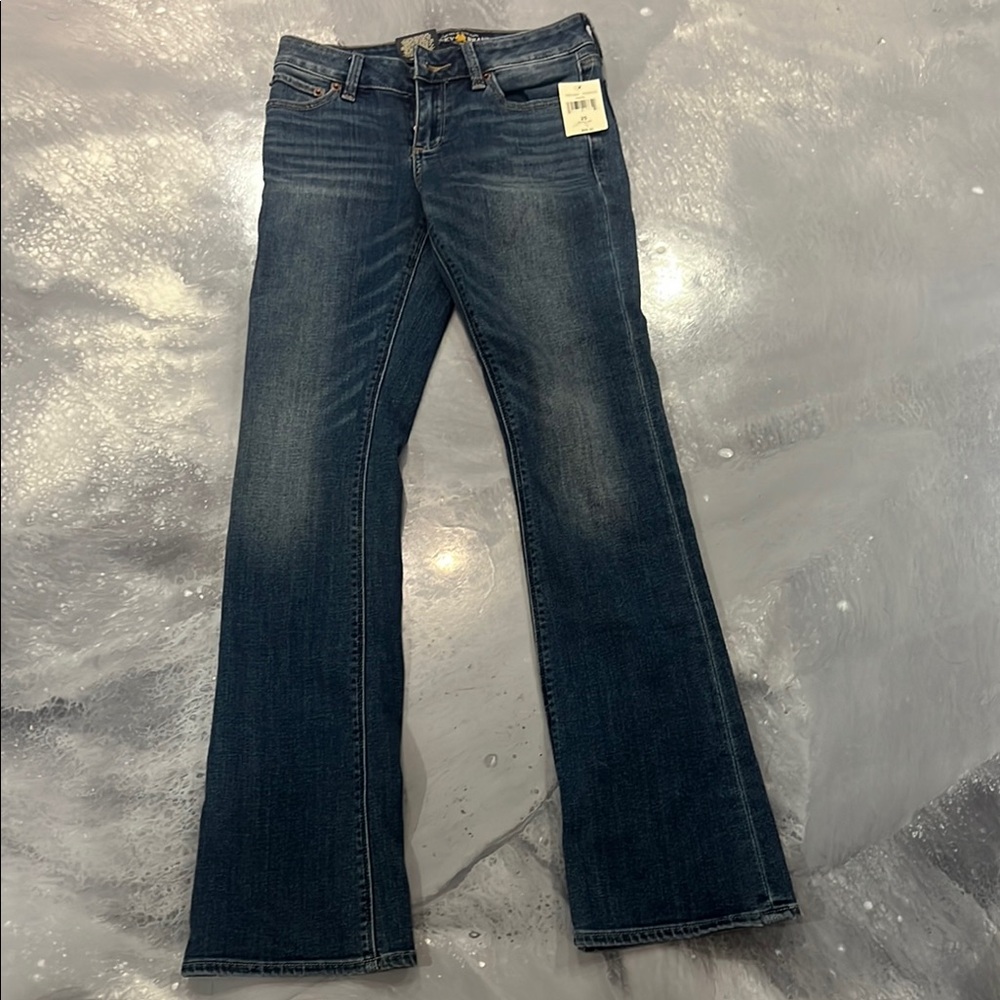 Lucky Brand Dark Blue Flare Jeans